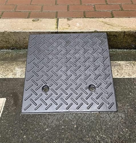 Rubber Curb Ramps,3in / 4in / 5in / 6in Rise Heavy Duty Rubber Threshold Ramp, Portable Driveway Ramps for Cars s Scooter (Size : 11cm/4.3 inch)