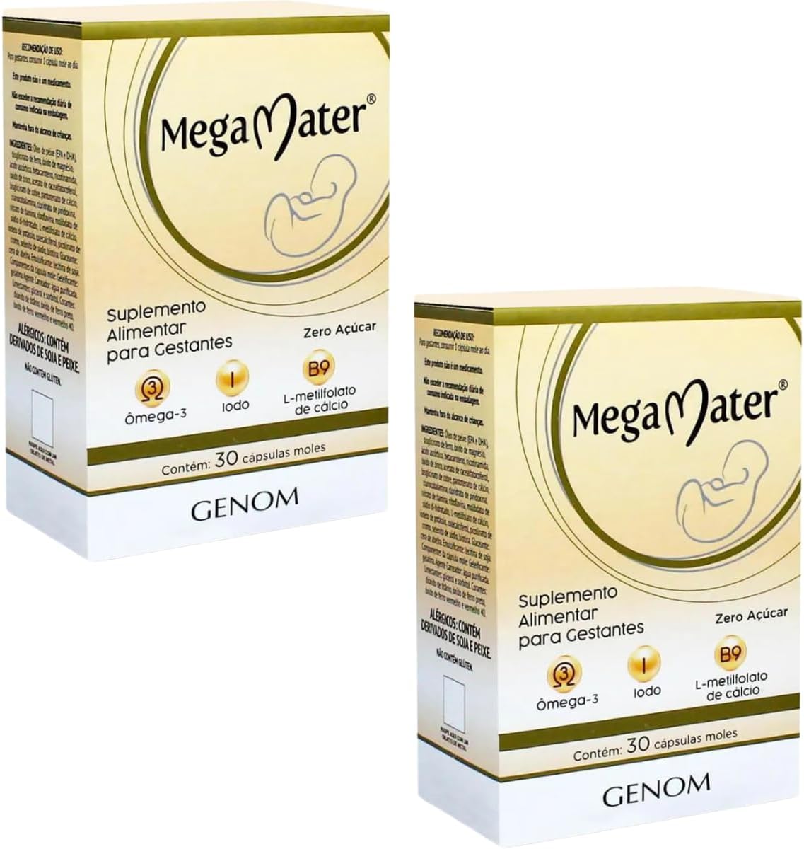 Mega Mater Genom KIT C/02 Cx c/30 Caps em promoção! Veja a oferta e mais achadinhos de Vitaminas & Suplementos Hoje é o melhor dia para comprar Mega Mater Genom KIT C/02 Cx c/30 Caps com aquele preço maroto! Promoção! Aproveite a oferta!
