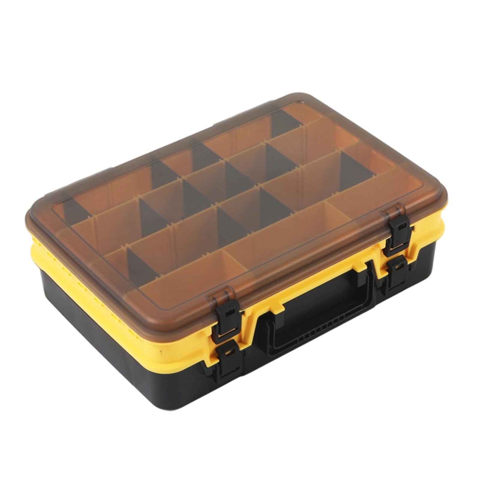 NPYQ Tackle Storage Box Visible Case Tackle Multi Compartment Fishing Lures Baits Hook Container Case Anglers Equipment