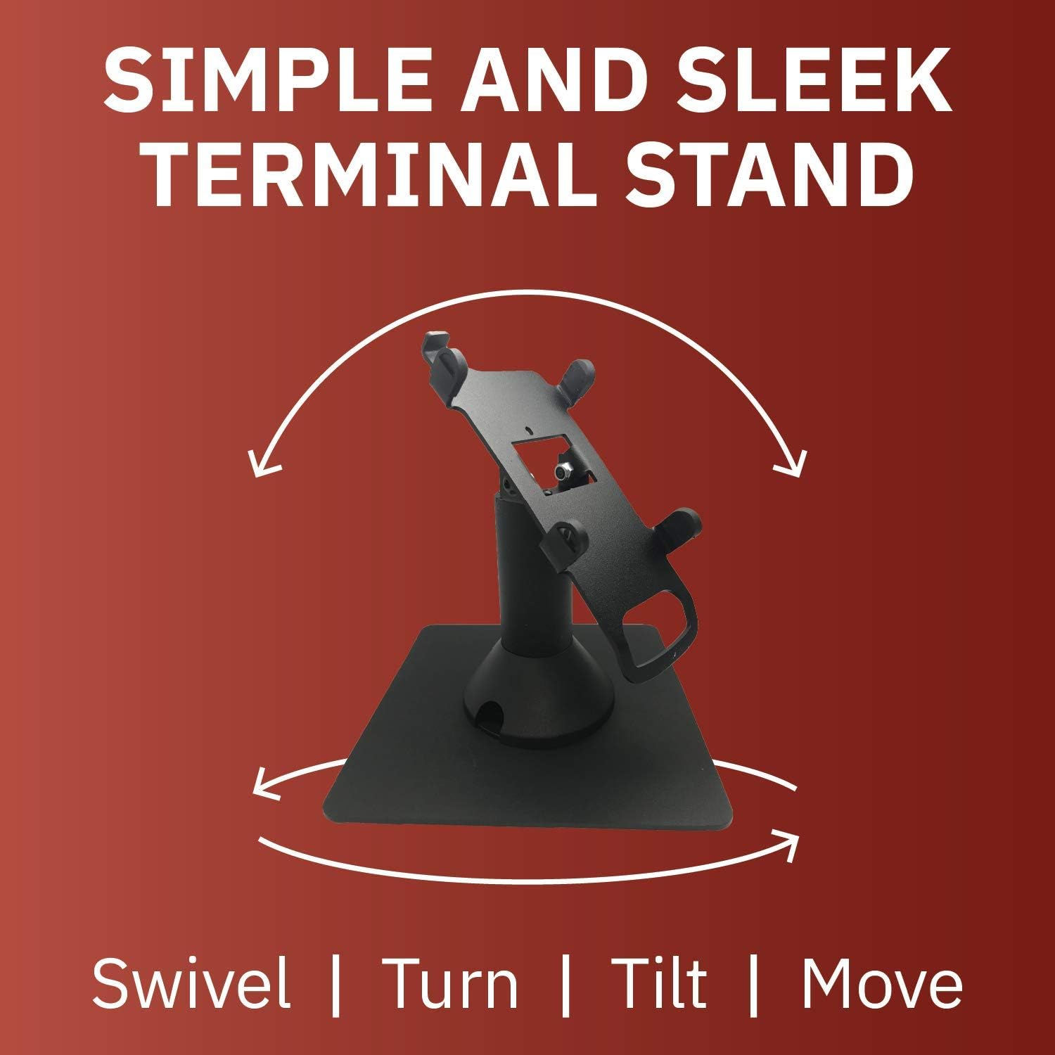 DCCStands Freestanding Swivel and Tilt Ingenico IPP310/315/320/350 Terminal Stand