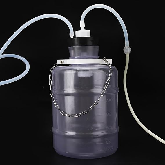 Yctze 3L Portable Manual Milking Machine, Household Goat, Sheep & Cow Milker Kit, Suitable for Baby Goat & Cow Feeding - No Batteries Required (#02)