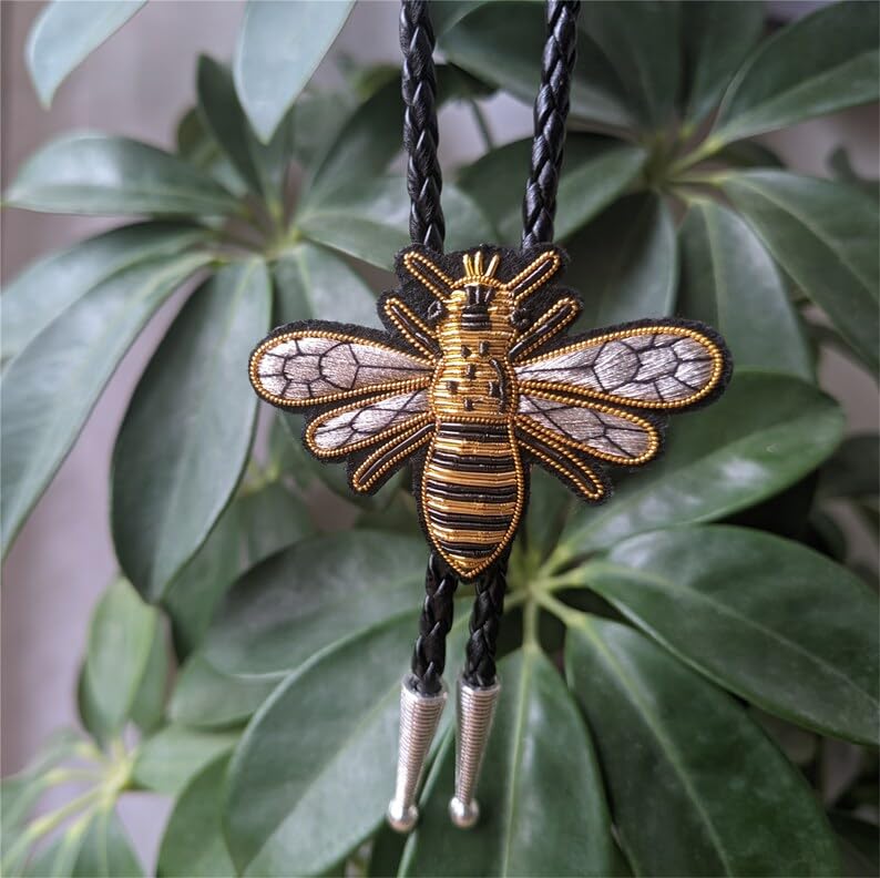 Image of Animal & Plant Bola Tie Bolo Tie Wedding Necklace for Men Women Groomsmen Western Cowboy Necktie