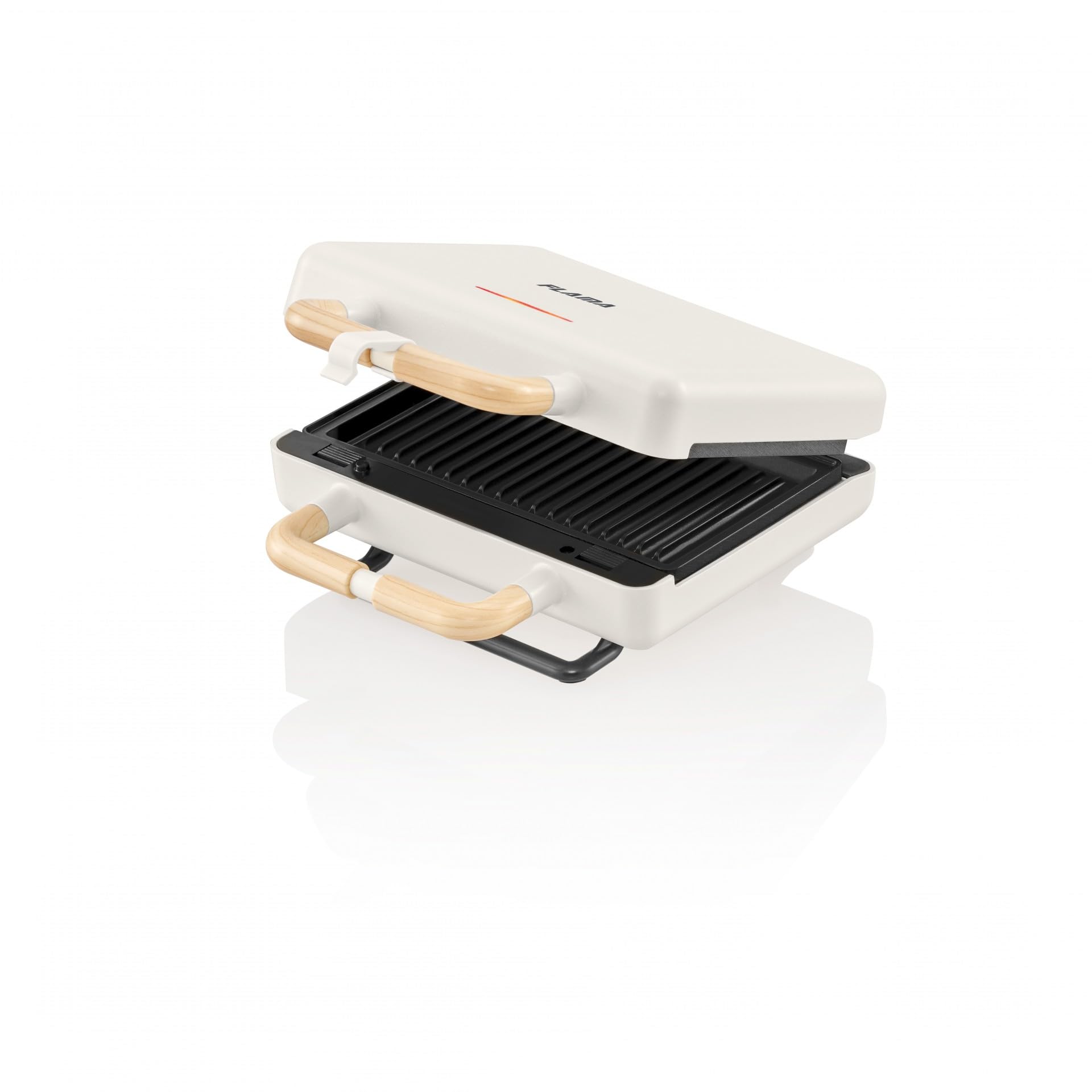 GRILL PANINI FLAMA 4961FL 22,5X13 PLAQUES EXTRAIB.BCO