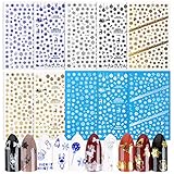 🎄 Nail stickers ideales para DIY arte de uñas durante el Navidad y el Año Nuevo, perfectas para mujeres, chicas, niñas, manicurista, etc...