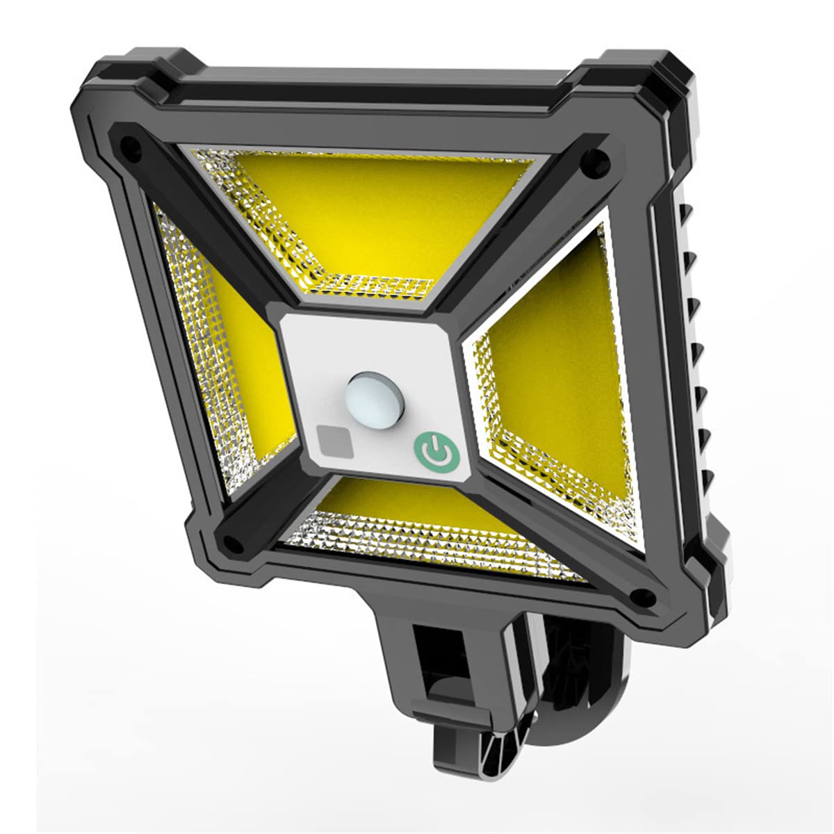 Projecteur solaire détecteur de mouvement et éclairage extérieur 100W automatique