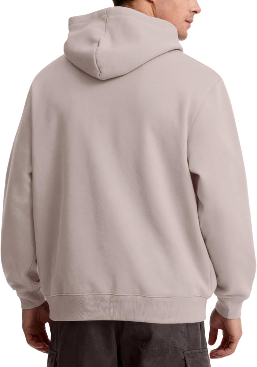 FAIABLE Mens Quarter Zip Hoodie with Hidden Pocket Waterproof Zip Up Hoodies Heavyweight Mock Neck Zipper Sweatshirts - Image 3