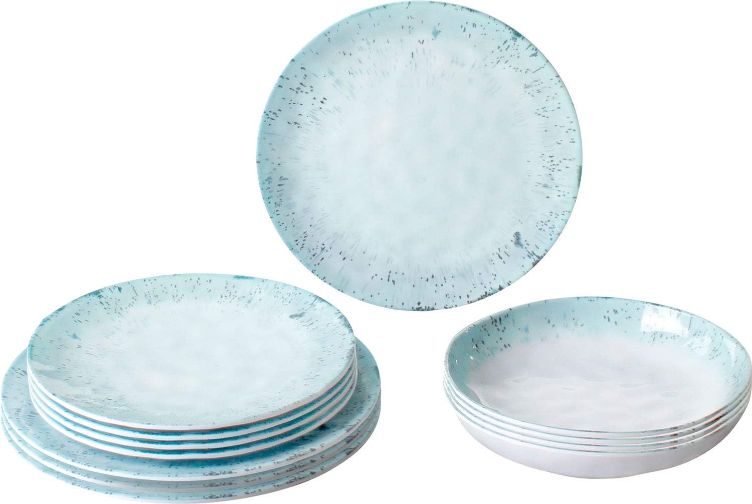 Set Stoviglie Da Campeggio Brunner - 16 Pezzi, Melamina, Per 4 Persone - Foto 8