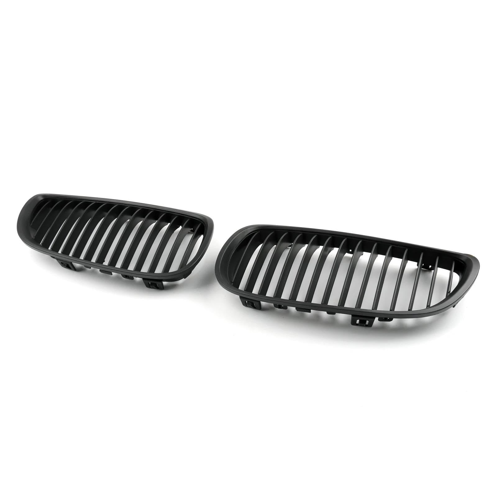 Grilles Calandre Avant Remplacement Noir Mat pour BMW E92 E93 Solution Reins Usés - 5