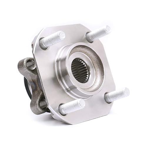 Miniatura 4 de FKG Conjunto de cubo de rodamiento de rueda delantera 513297 para Nissan Sentra 2007-2012 (solo 2.0L)