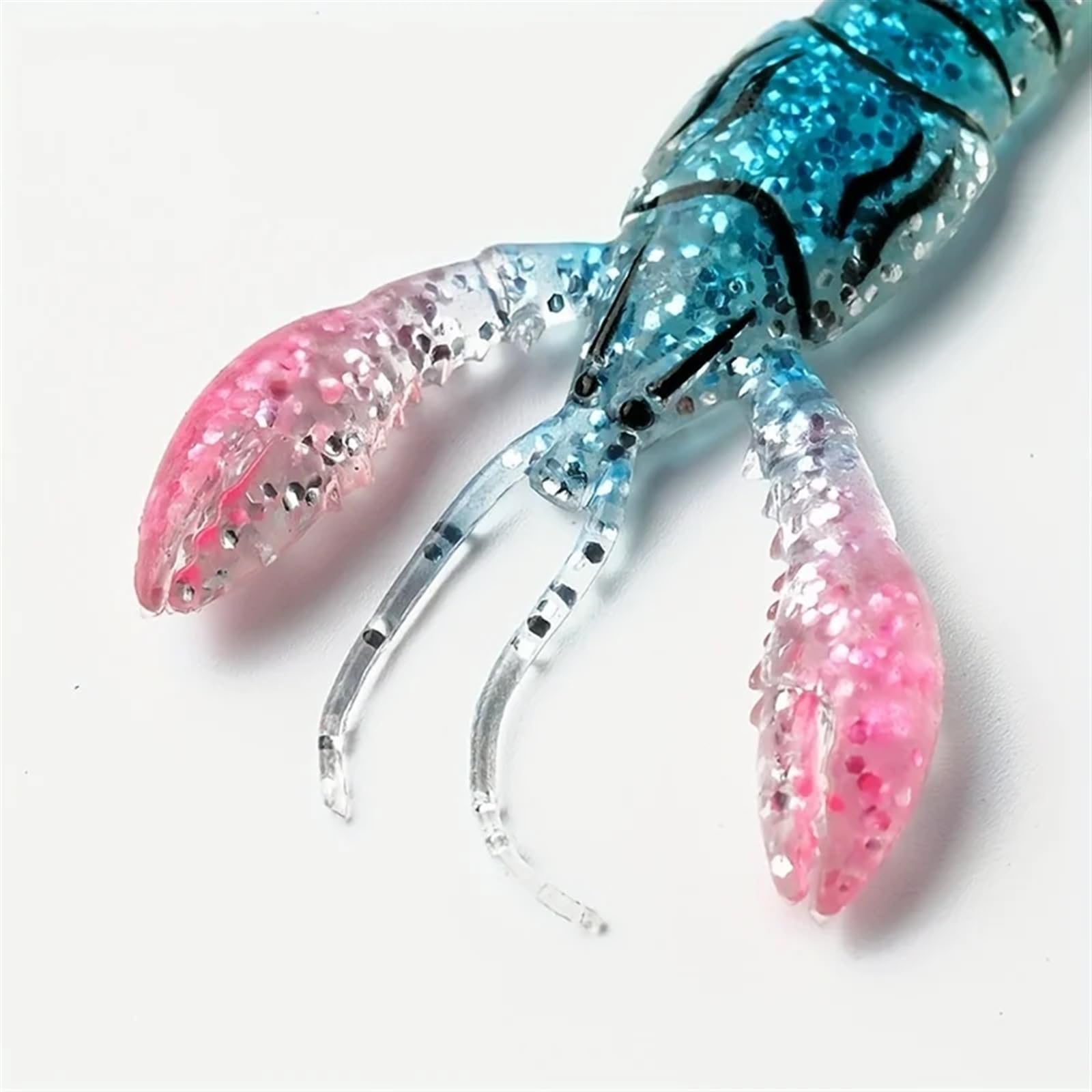 9.5 cm 1 pièces leurre de pêche à la crevette Souple bionique écrevisse appât Souple matériel de pêche