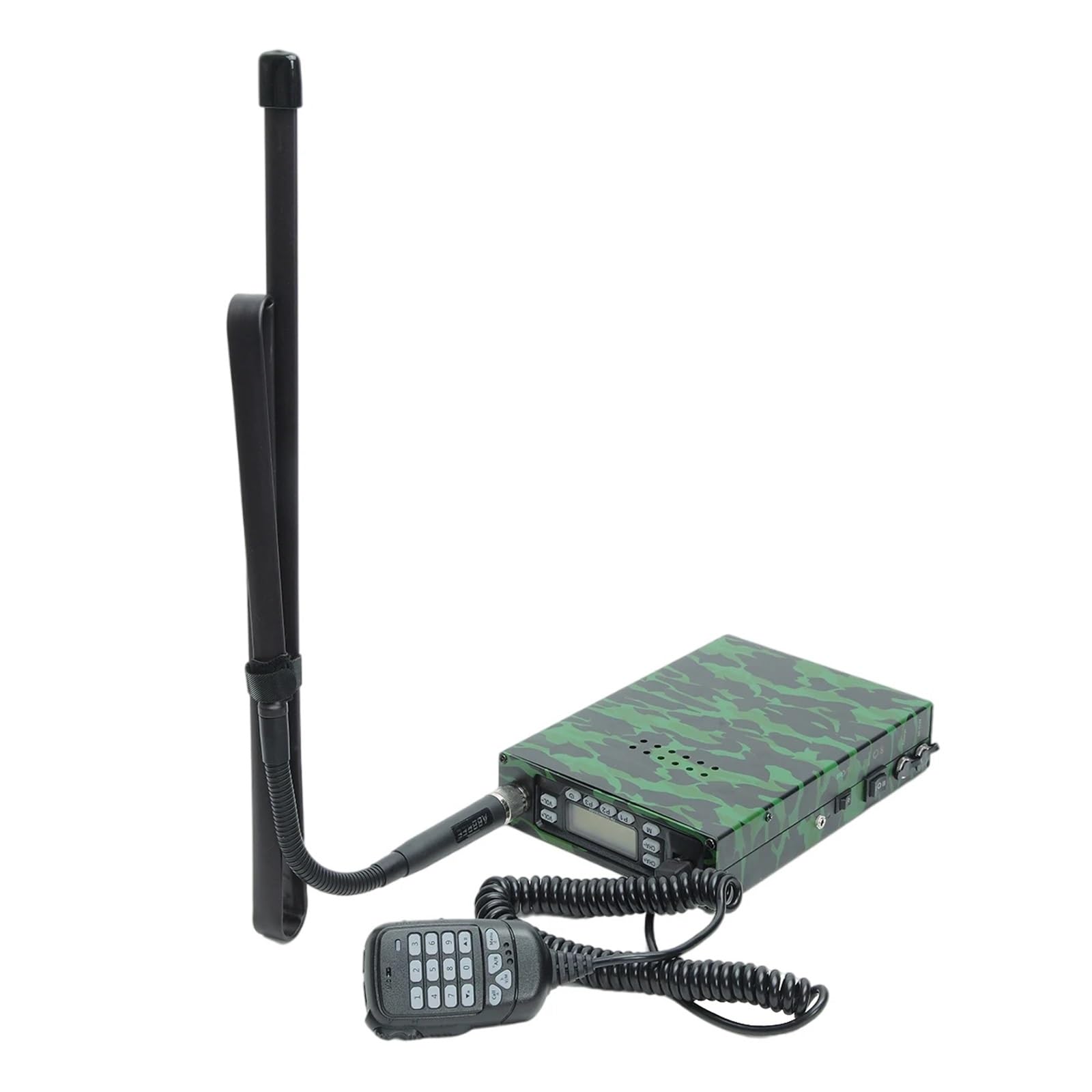 Banda CS Plegable de Cuello de Cisne VHF/UHF 144/430MHz Radio de Coche Amateur de Alta Ganancia Antena móvil/estación(124cm)