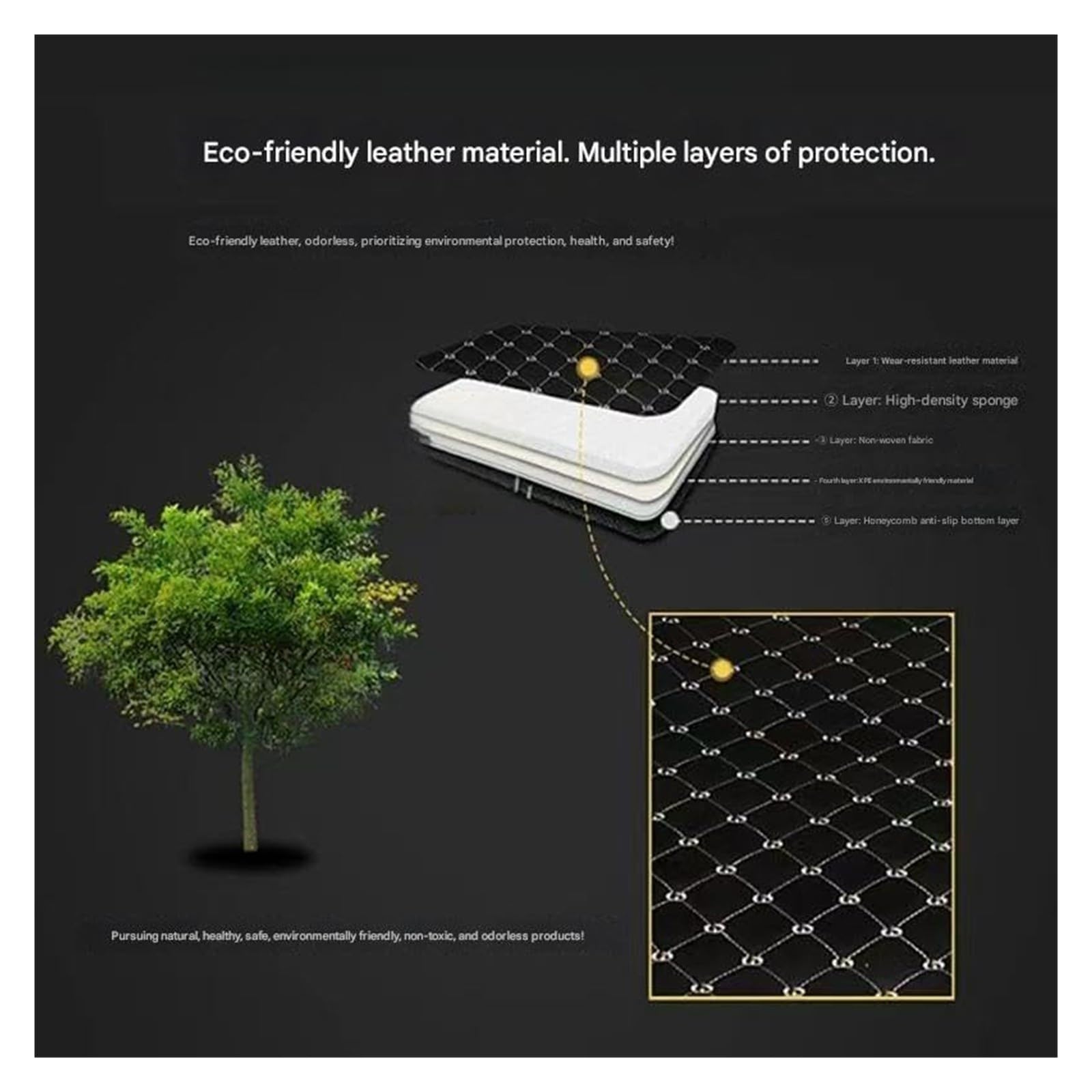 Boot Liner Mats Anti-Scratch Anti-Slip Cargo Carpet Protective
