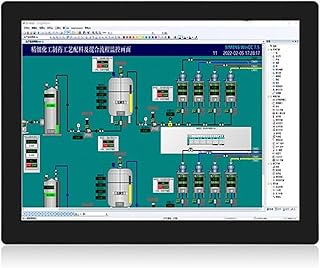 ANTBEE PLC HMI All-in-one 10.4/12/15/17/19 Inch 10 Points Tablet Hmi Plc Computer Monitor Touch Panel Screen Windows 7/10/XP Industrial All-in-one Pc (Size : 12 Inch I3 4G 64G)