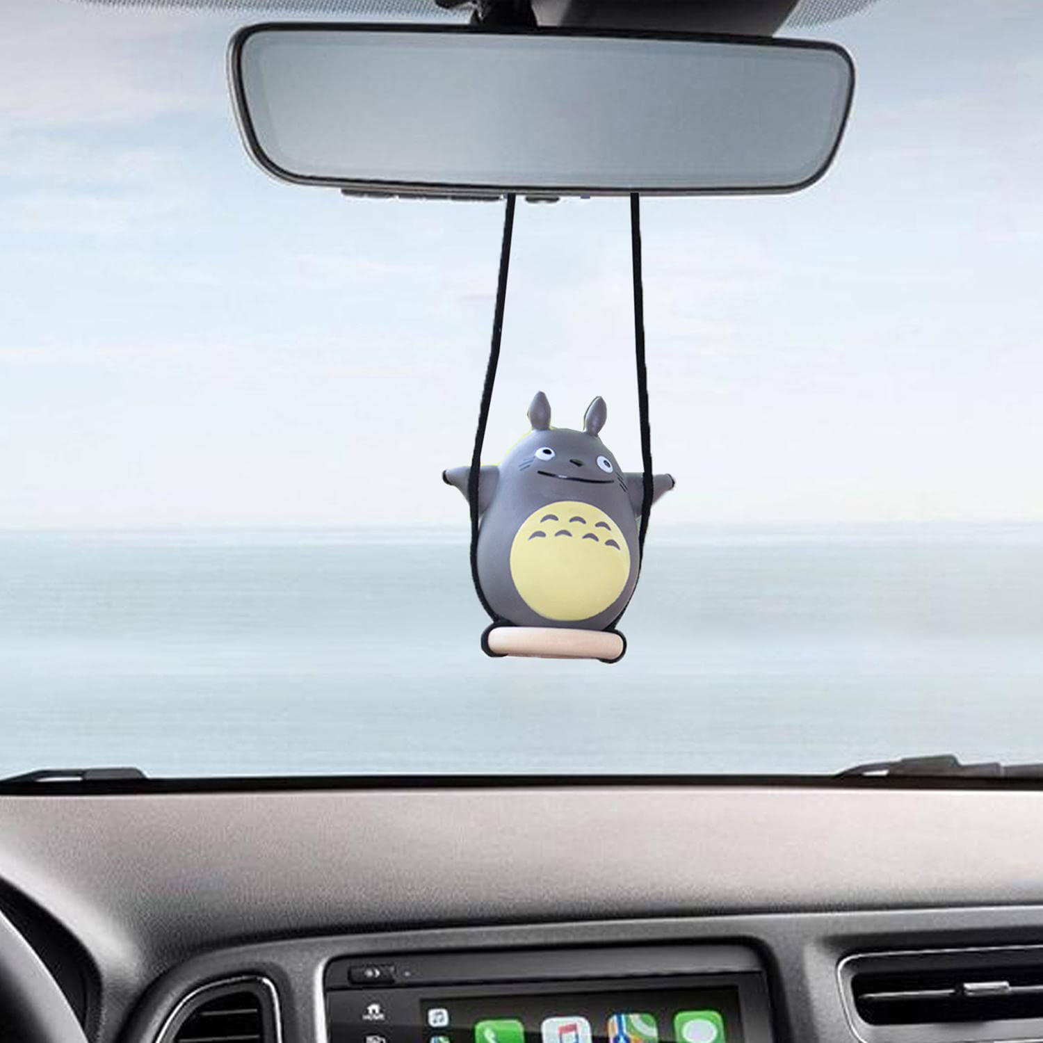 Car Pendant Decor Anime Swing Hanging Ornaments Auto Rearview Mirror Interior Accessories Mirror Suspension car Interior Accessories,Suitable for car Rearview Mirror,Gardening Suspension - Car Accessories