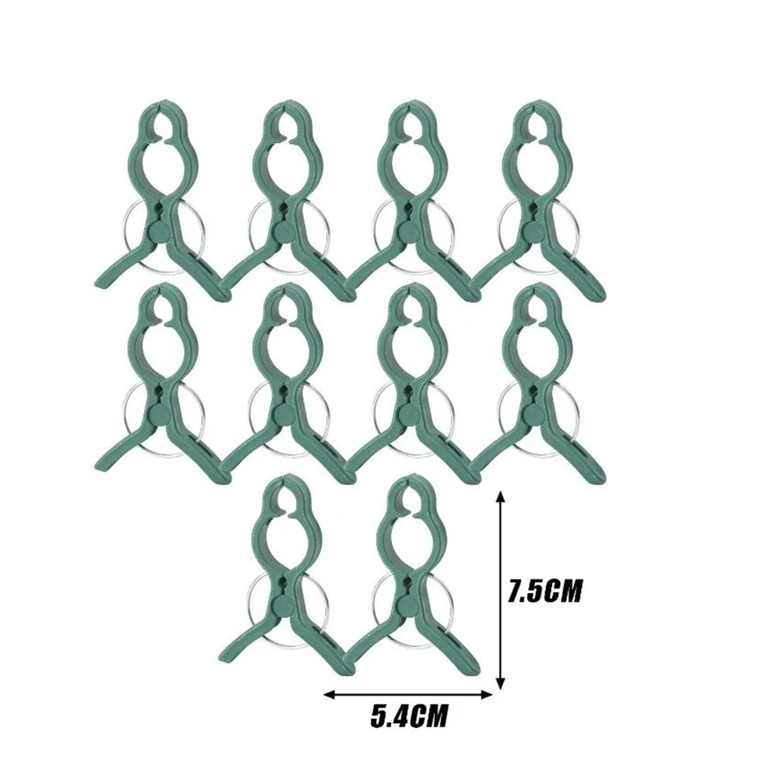 Clip de Fixation for Plantes de Jardin 50/10 pièces