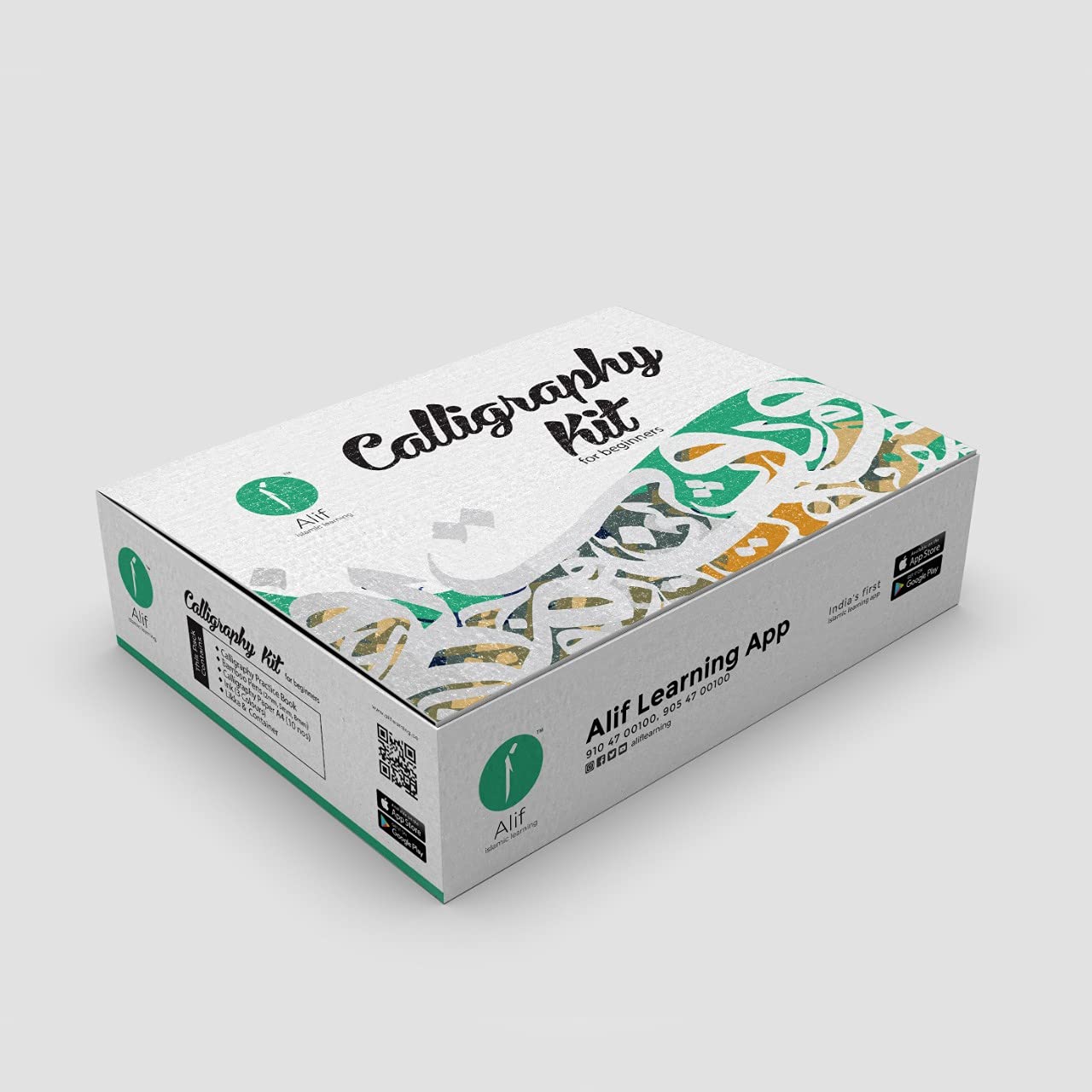 Buy Arabic Calligraphy Kit for Beginners with expert guide to try your hand at calligraphy.The