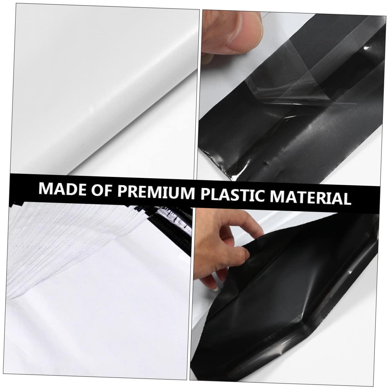 MAGICLULU 100pezzi Buste Per Spedizione Plastica Buste Impermeabili e Resistenti Per Traslochi e Spedizioni Sicure Materiale Pe Leggero e Autoadesivo