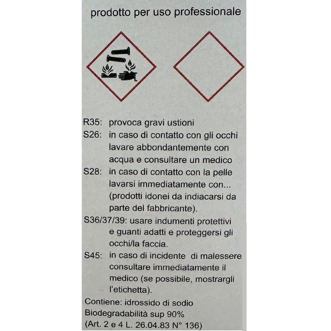 SGRASS 2 DA 5 KG MULTIUSO BI COMPONENTE SGRASSANTE LAVA MOTORI OFFICINE LAVAGGIO