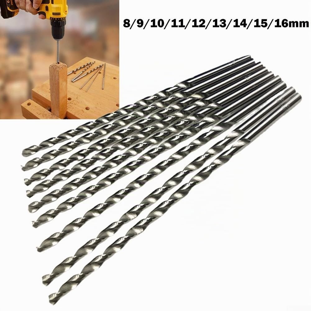 Satisfaites vos besoins de perçage avec notre gamme fiable de forets HSS extra longs de 300 mm (10 mm)