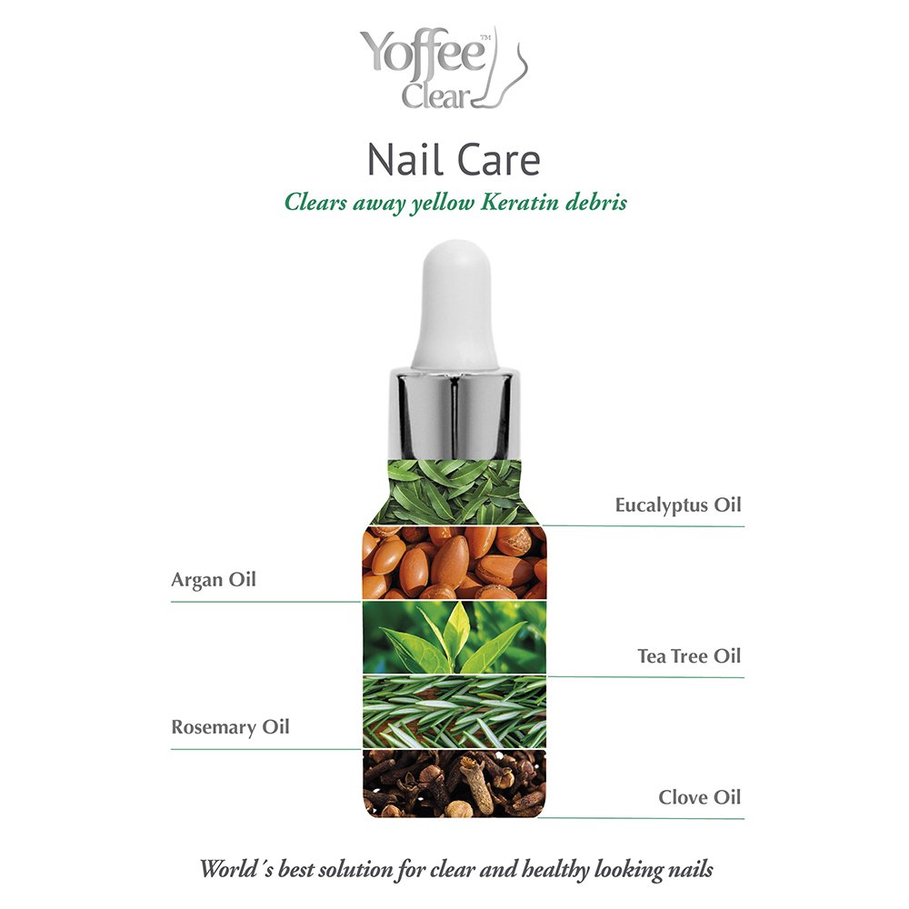 Buy Yoffee Clear Nail Care Anti Fungal Nail Treatment for Finger and Toenails 10 ml