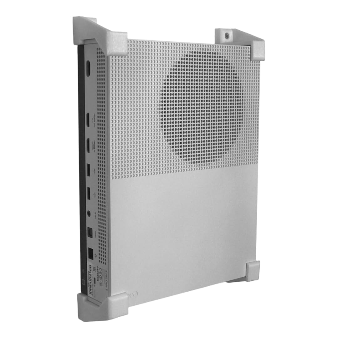 Xbox ONE S Wandhalterung 4er-Set Weiss