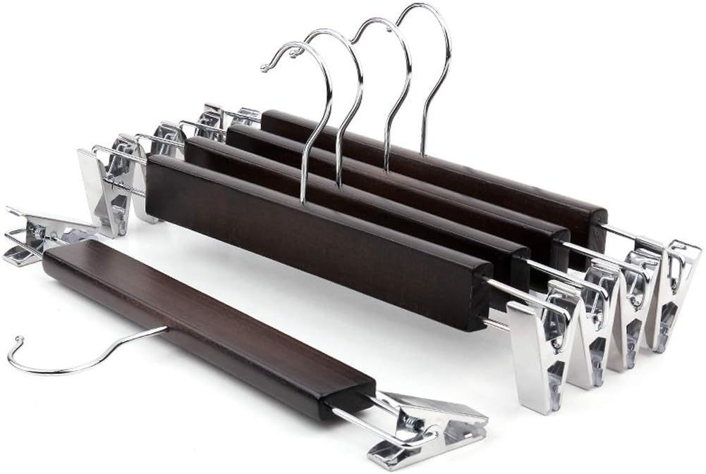 Drying Rack Hanger Multi-Function Household Pants Hanger Storage Underwear Skirt Clip Multi-Layer Pants Hanging Shelf Aluminium Alloy Hanger (Color : A) Shelf (B) (B)