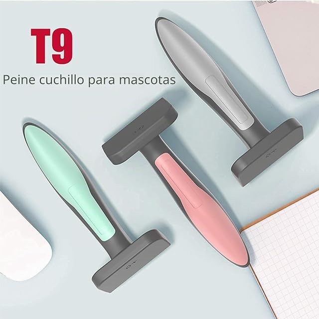 Foto 5 de 7 de BPS Peine Cepillo Profesional Perro Gato para Aseo de Mascotas 17 * 7.5 cm (Color al Azar) BPS-5585