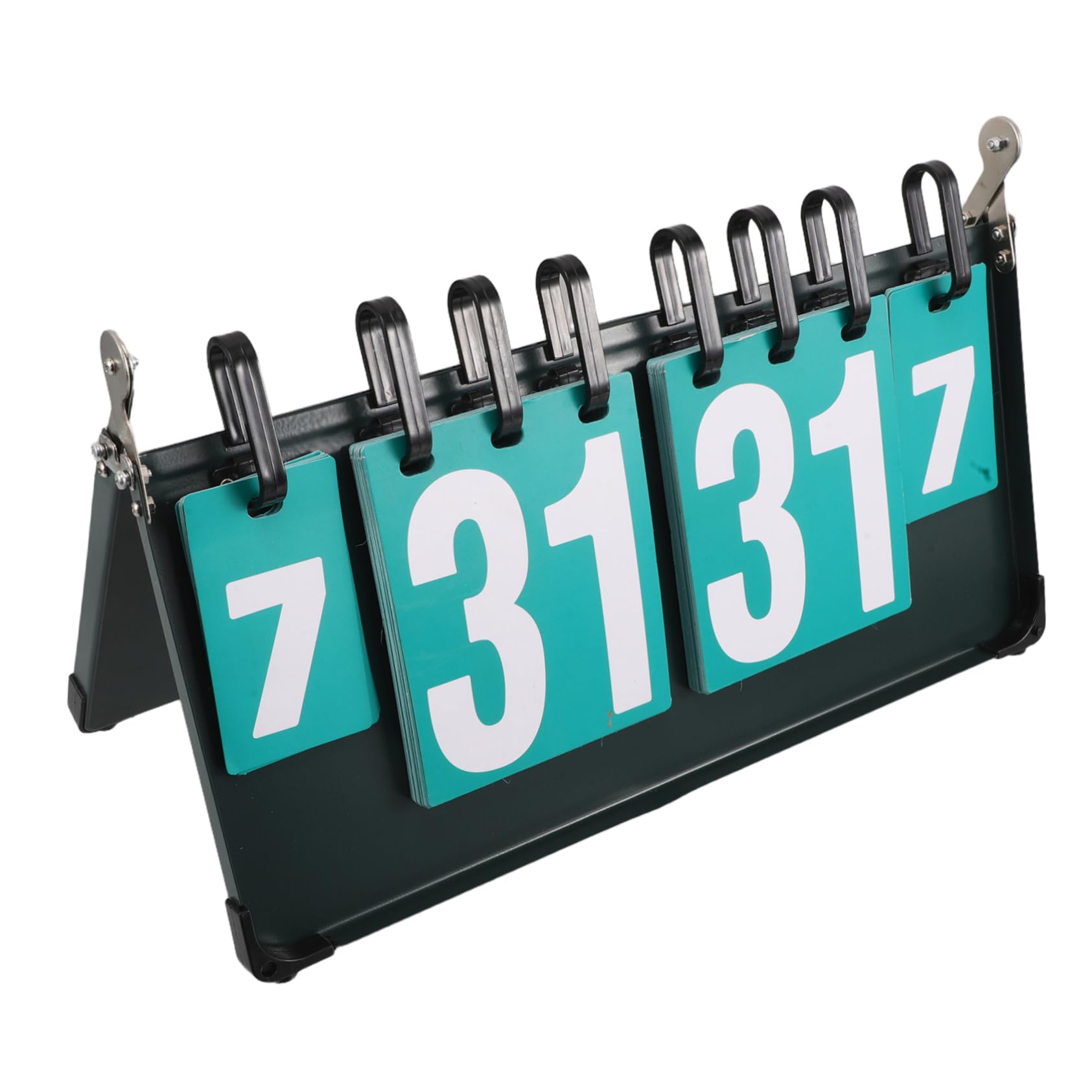 GALPADA Table Tennis Scoreboard Steel Plate Flip Scoreboard for Volleyball Tennis Sports Events