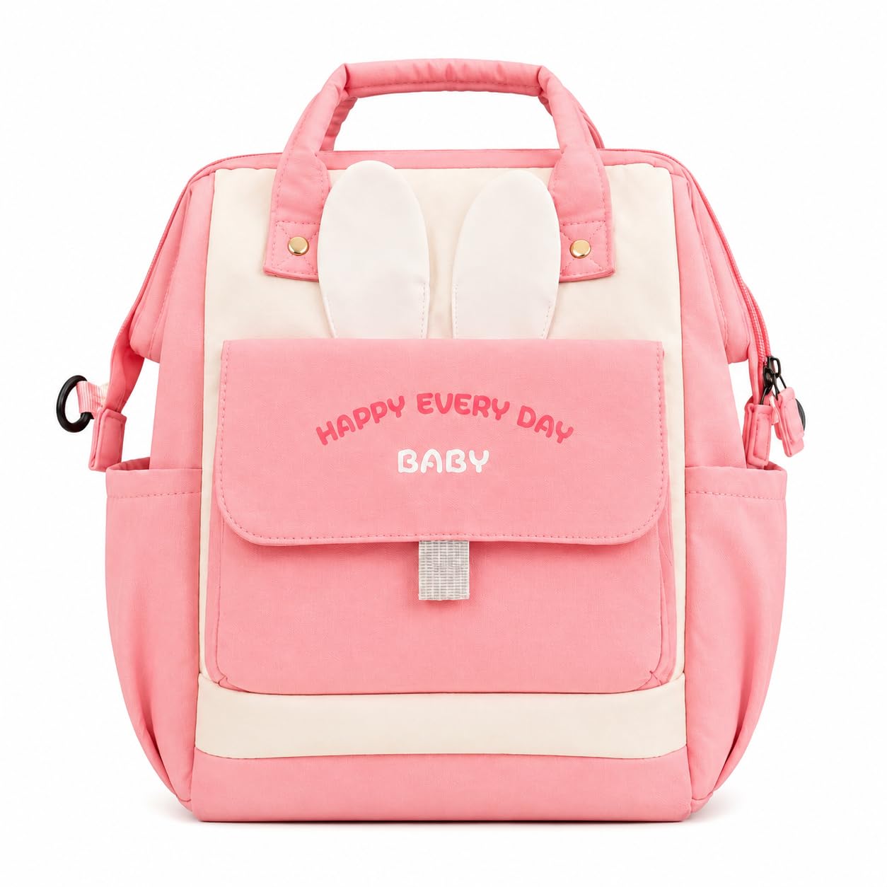 Hi Mom Baby Diaper Backpack Large Capacity Maternity Bag Waterproof Baby Care Organizer Nappy Backpack Travel Hospital Bag with Multiple Storage Pockets-image-30