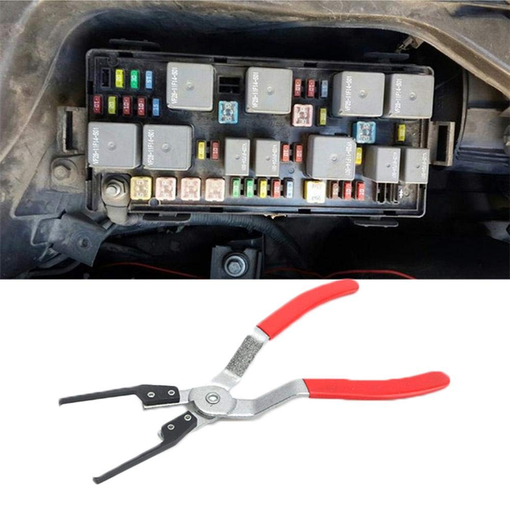 Buy Ksruee Automotive Relay Disassembly Clamp, Relay Fuse Puller Remover Removal Pliers Tool