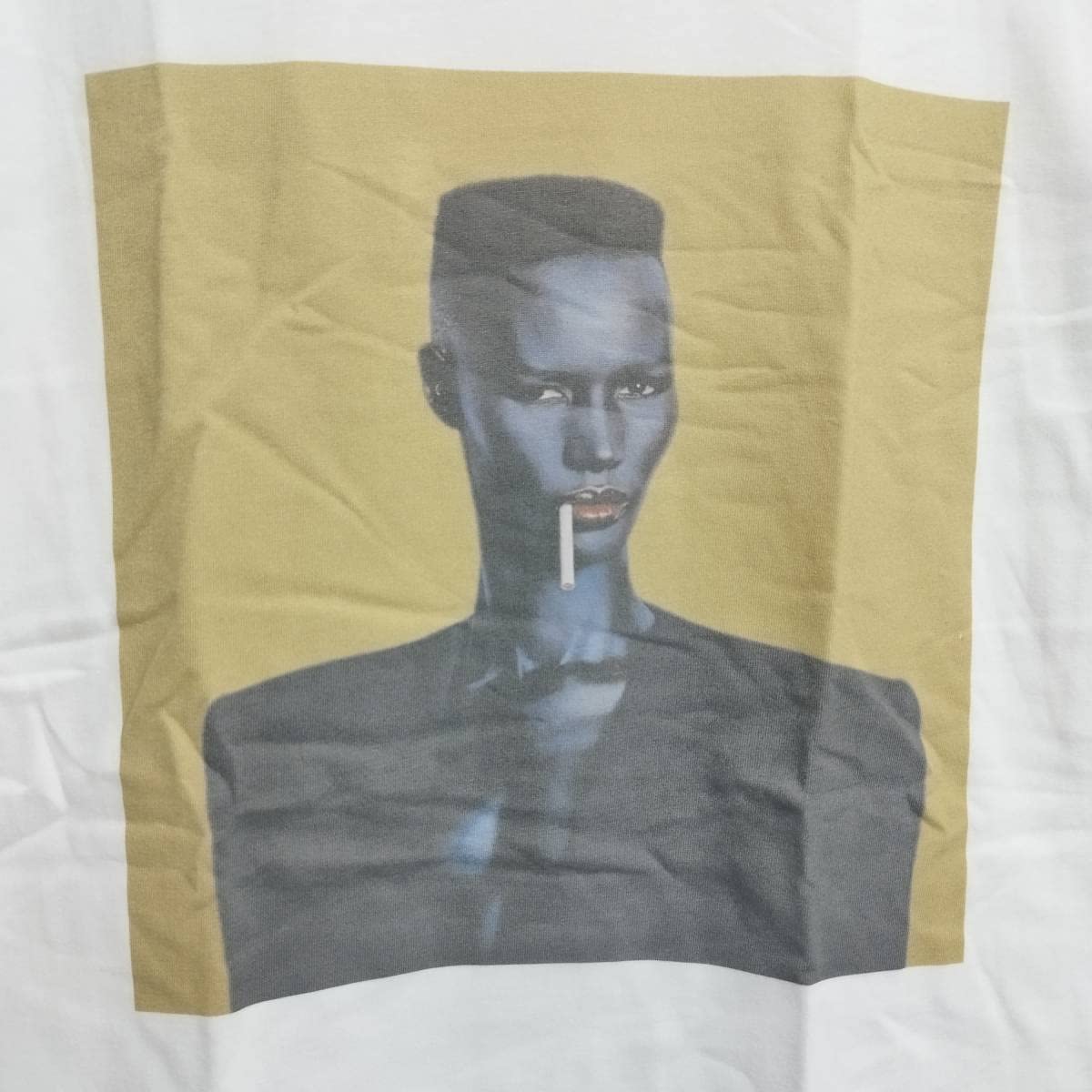 Amazon.co.jp: グレイス ジョーンズ Grace Jones BIGプリントTシャツ L 