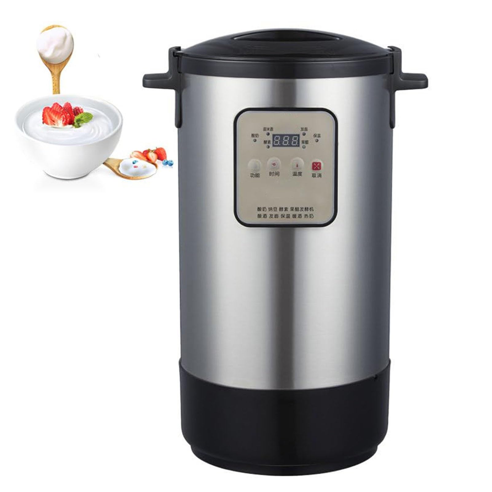 Fermentatore For Yogurt 12L/18L,Protezione In Caso Interruzione Corrente