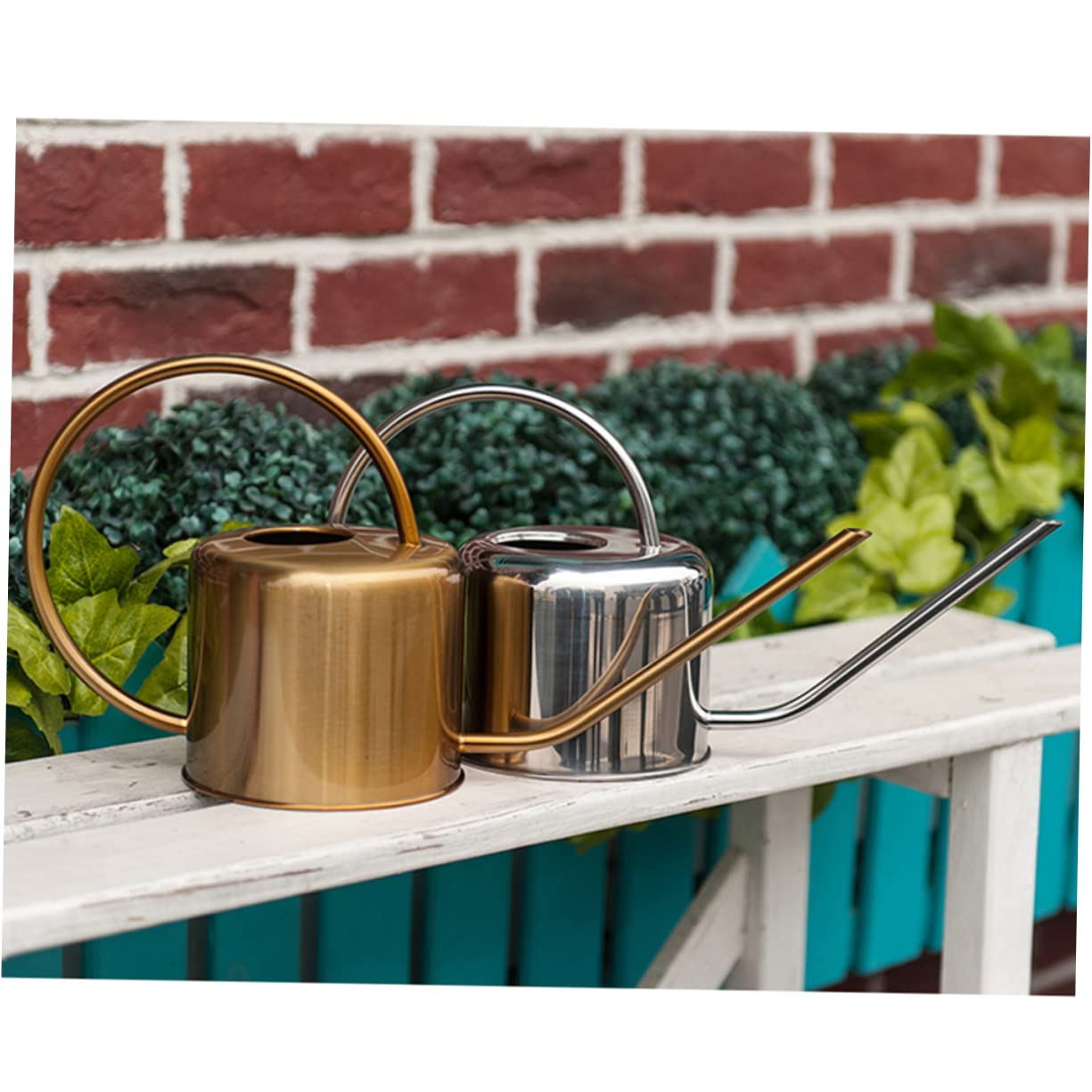 POPETPOP 1pezzi Annaffiatoio Inossidabile Beccuccio Per Piante e Giardinaggio Strumento Vintage Per Irrigazione Ed Esterna