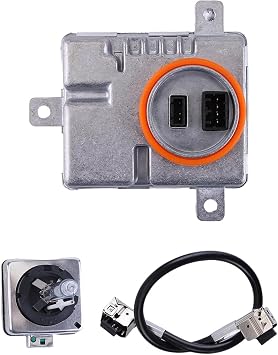 Xenon HID Headlight Ballast Control Unit with Igniter Compatible for Porsche Macan 2015-2018 99161832303, 99963107090, 99161832103