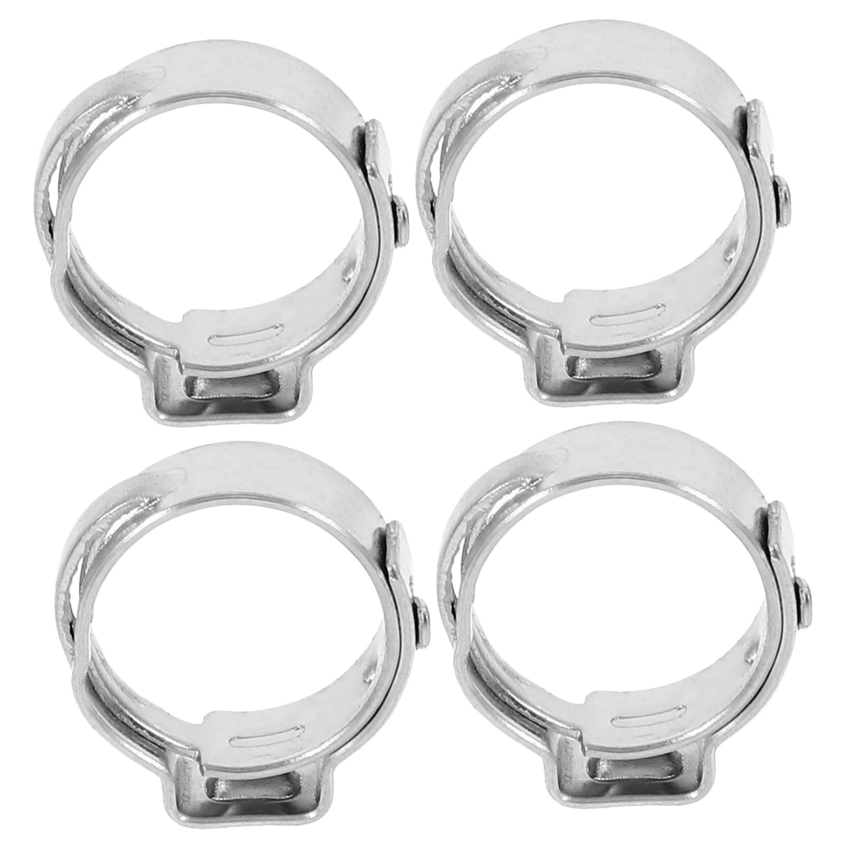 iplusmile 250 Pz Fascetta Per Tubi Morsetto Per Tubi Pex Morsetto Per Raccordi Pex 5/8 Pollici Crimpatura Pex Raccordi Per Tubi Pex Anelli a Crimpare Pex Acciaio Inossidabile