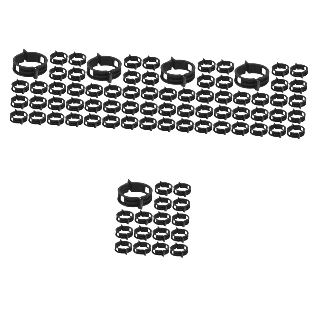 TOYANDONA 500stücke Pflanzenstützclips Für Tomaten Einstellbare Kunststoffklemmen Unterstützung Von Gartenpflanzen Für Und Blumen