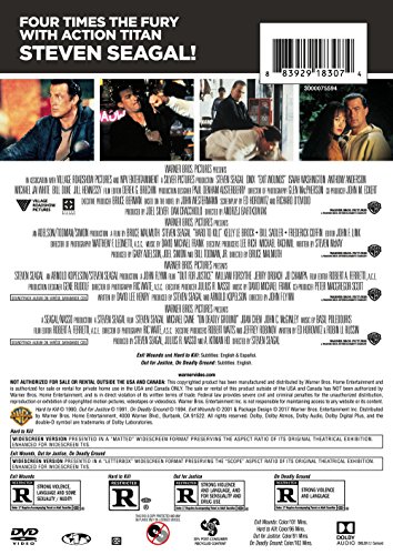 4 Film Favorites: Steven Seagal (Exit Wounds, Hard to Kill, On Deadly Ground, Out for Justice) image 4