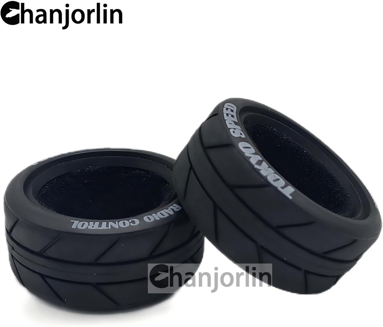 1/10 RC On Road Tires OD 2.56" Soft Rubber Rally Racing Tyres For 1:10 Street Touring Drift Car Tamiya TT01 TT02 XV01 TA06 A959 PTG2 HPI KYOSHO HSP PTG2 Traxxas RC On-Road Wheels 4PCS