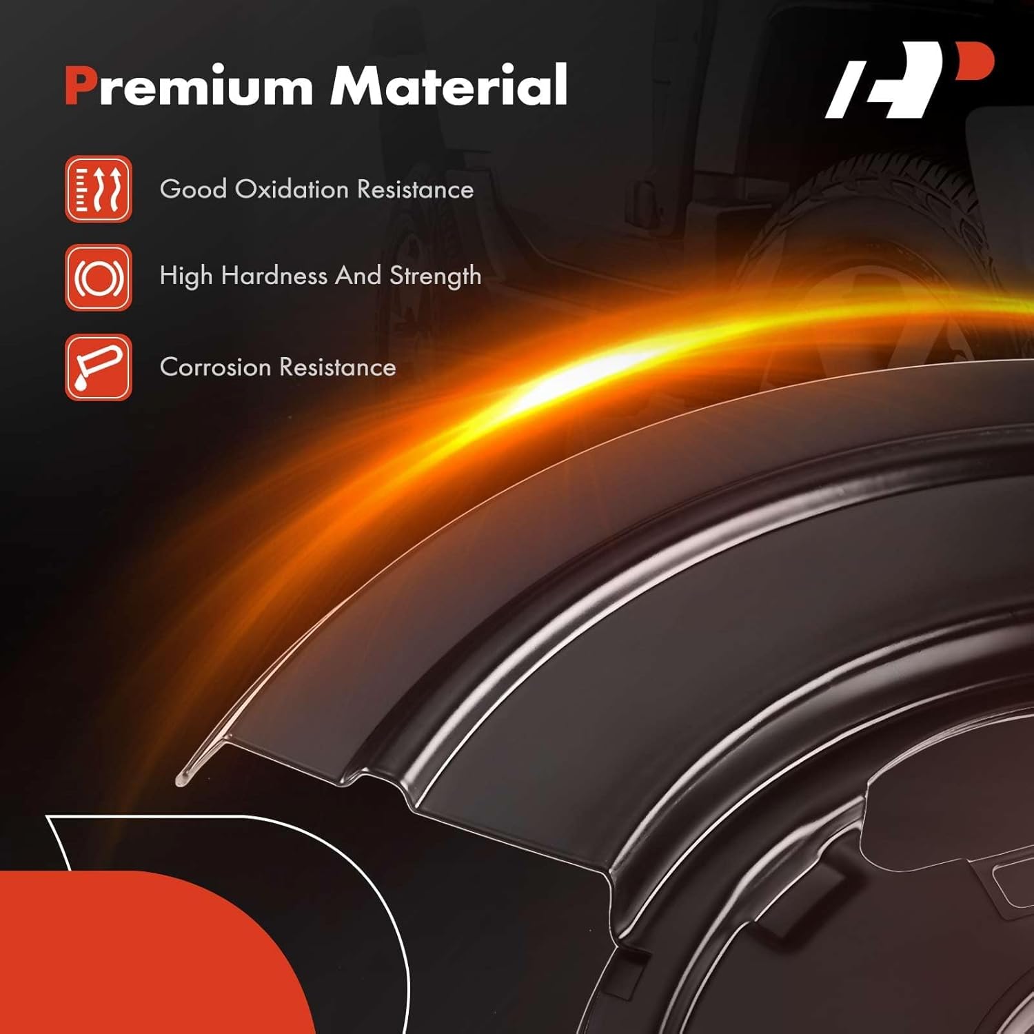 A-Premium Front Driver & Passenger Side Brake Dust Shields Compatible with Ford Models - Explorer Sport 2001-2003, Explorer Sport Trac 2004-2005, Ranger 2004-2011, 2-PC Set