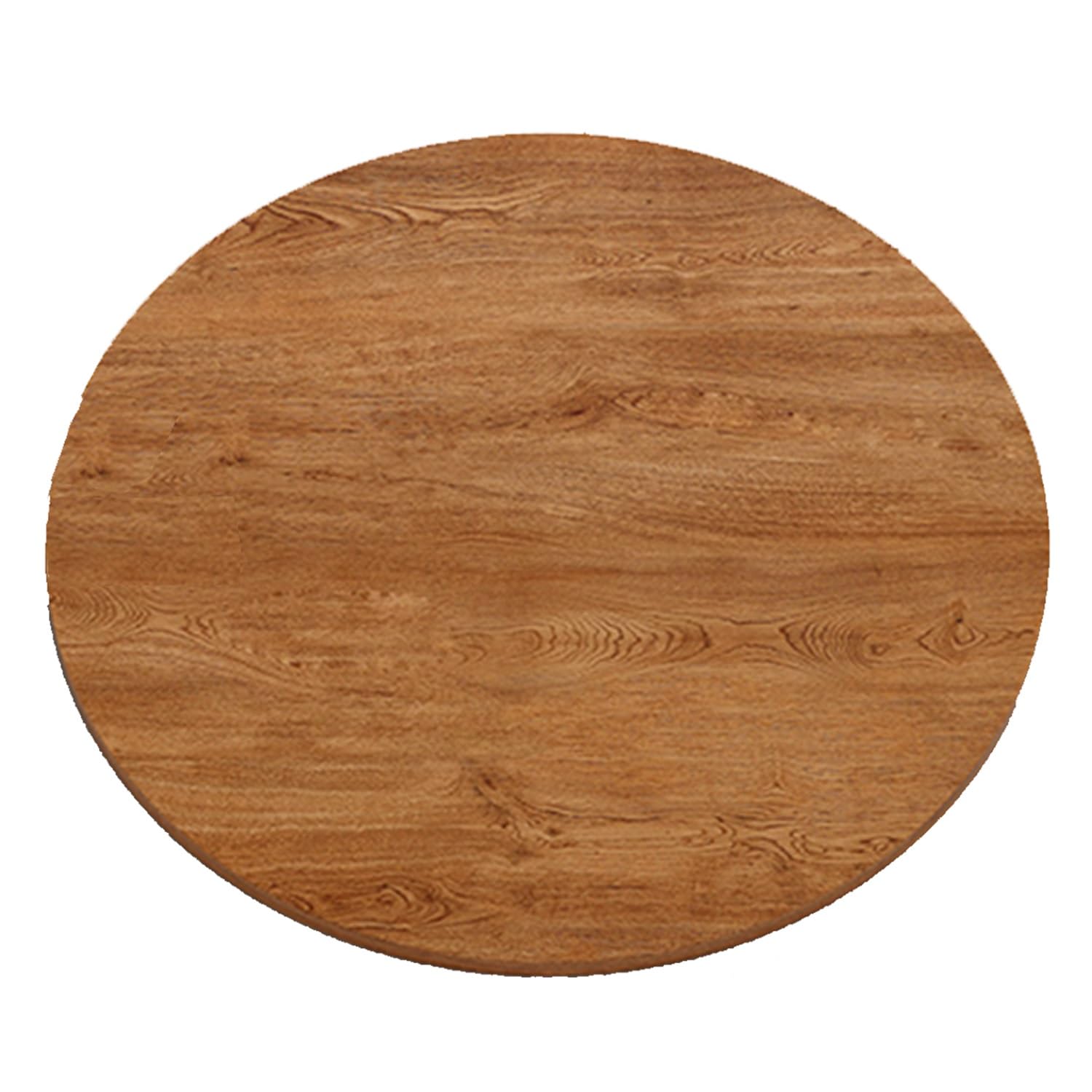 61 cm jasnobrązowy drewniany gramofon Lazy Susan – okrągła taca obrotowa na stół jadalny, imprezy, wesela i szafki, idealna do rozrywki i serwowania
