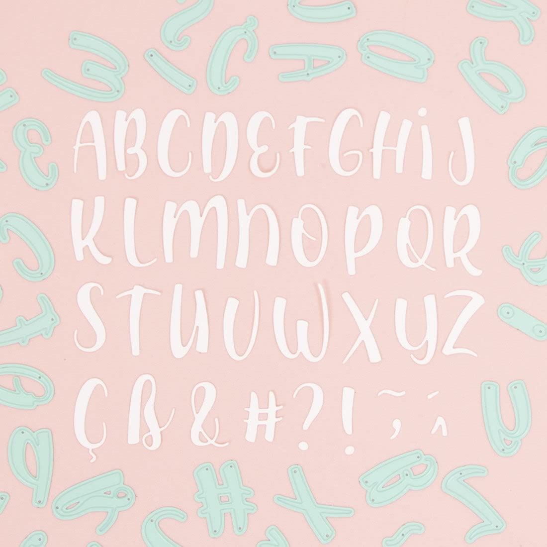 Craftelier - Fustelle essenziali per progetti di scrapbooking e creazioni, artigianato e biglietti | Forma dell'alfabeto - lettere maiuscole | Dimensioni circa 3 cm