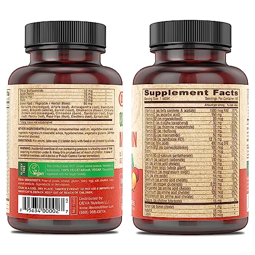 Deva 0027 Vegan Multivitamin & Mineral Supplement thumb #1