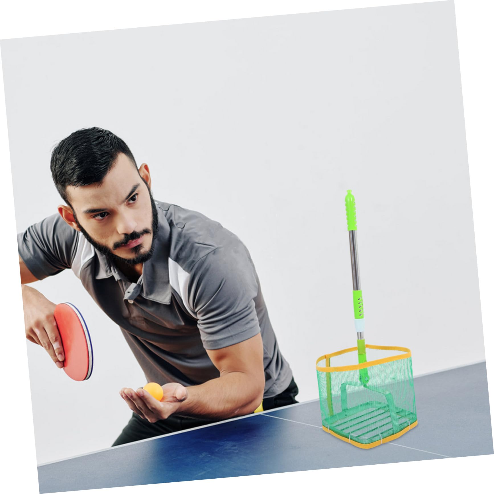 SUPVOX Raccoglitore Palline Pong collezionista Palline Pong Net Verde