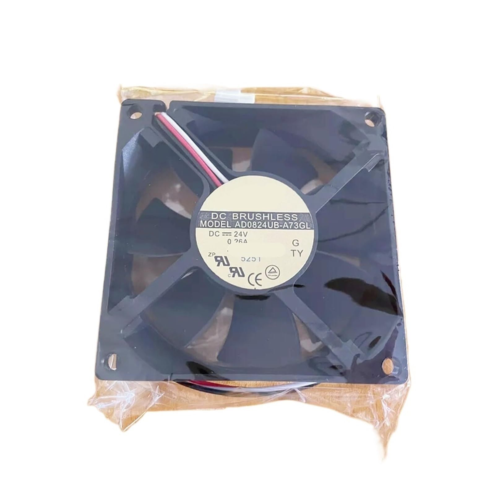 OKEWGHFL 80 * 80 * 25mm AD0824UB-A73GL 0.26A 24VDC Axial Fan