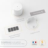 SOMFY Protect Motion Sensor, 7 m Detection Range, Indoor Use, Pet-Friendly, Temperature Sensor, Tamper-Proof, Plug-and-Play, 2-Year Battery Life with SOMFY Protect App - 3