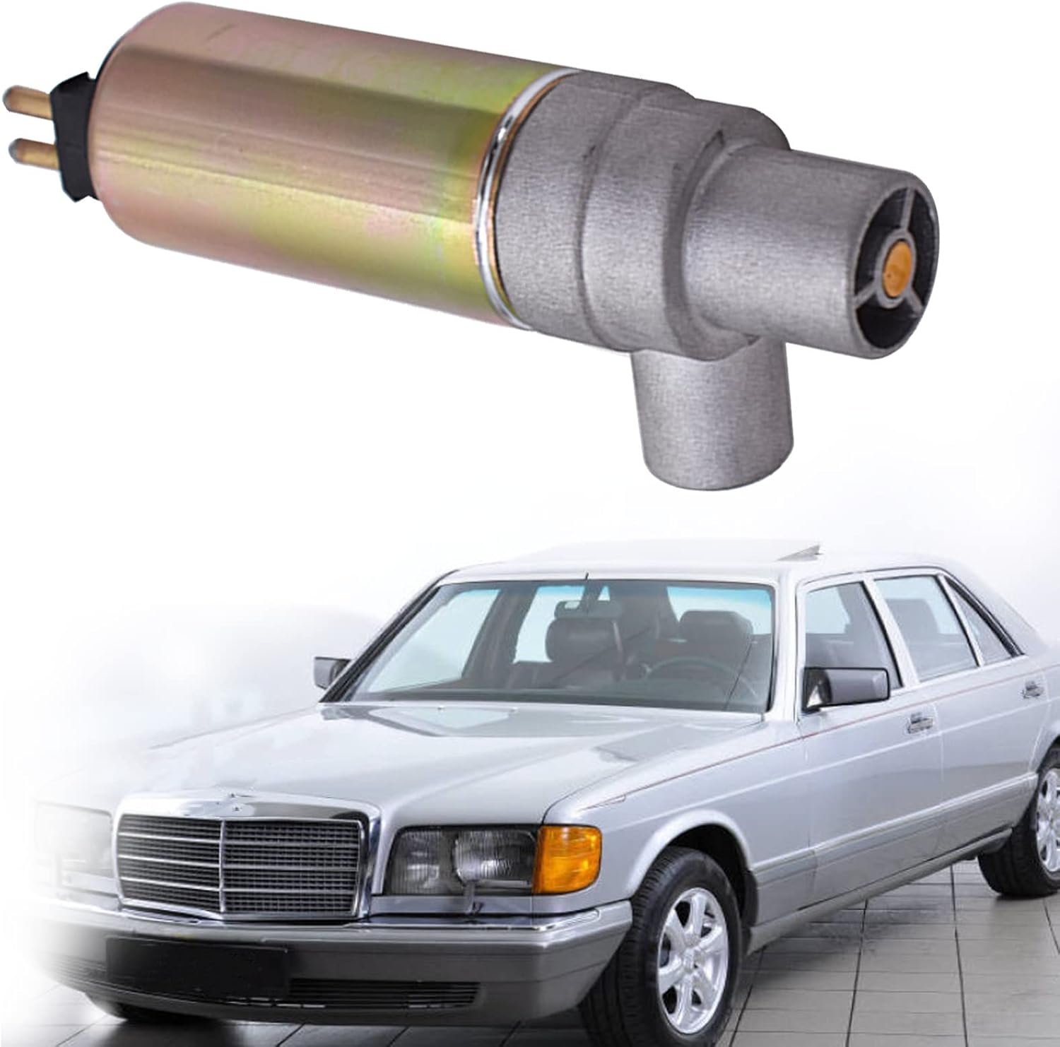 munirater Air Idle Speed Control Valve Air Idle Speed Control Valve Motor Replacement for 1986-1991 420SEL/560SEC/560SEL 1986-1989 560SL