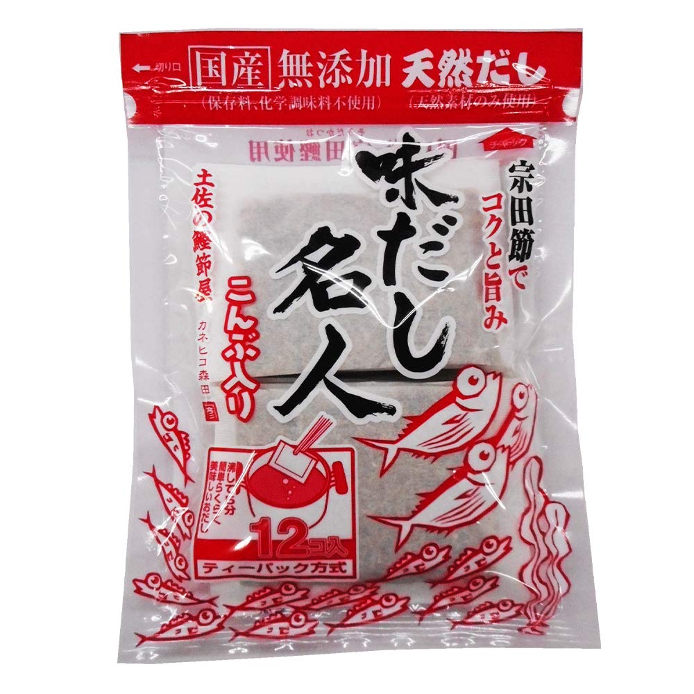 Amazon.co.jp: 森田鰹節 味だし名人 10g×12P×5袋 : 食品・飲料・お酒
