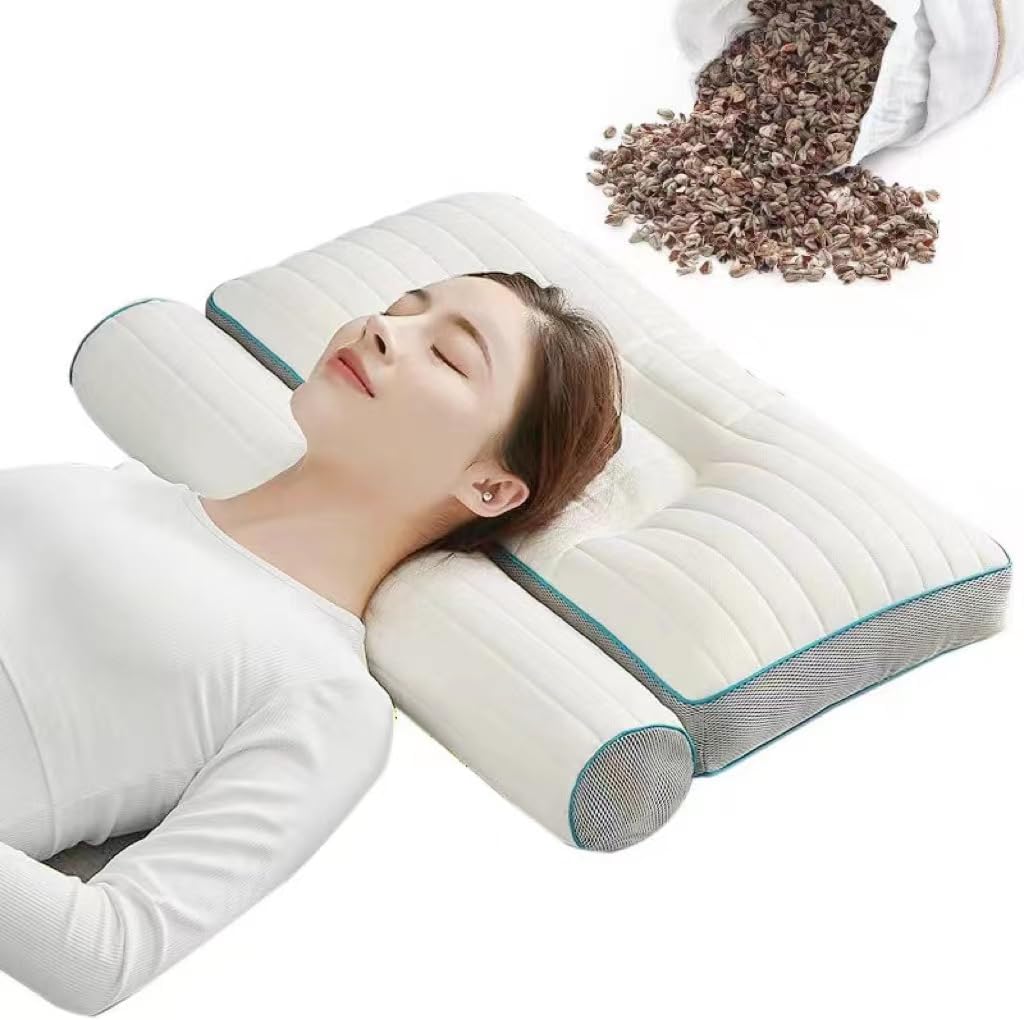 ORCHID M® Super Ergonomic Pillow,Sleep Pillow Neck Pillow, Cylindrical