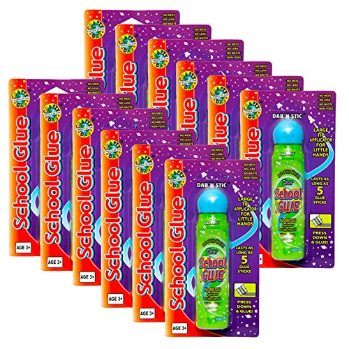 Crafty Dab CV-50799-12 Glues Dab N Stic School Glue - 12 Each