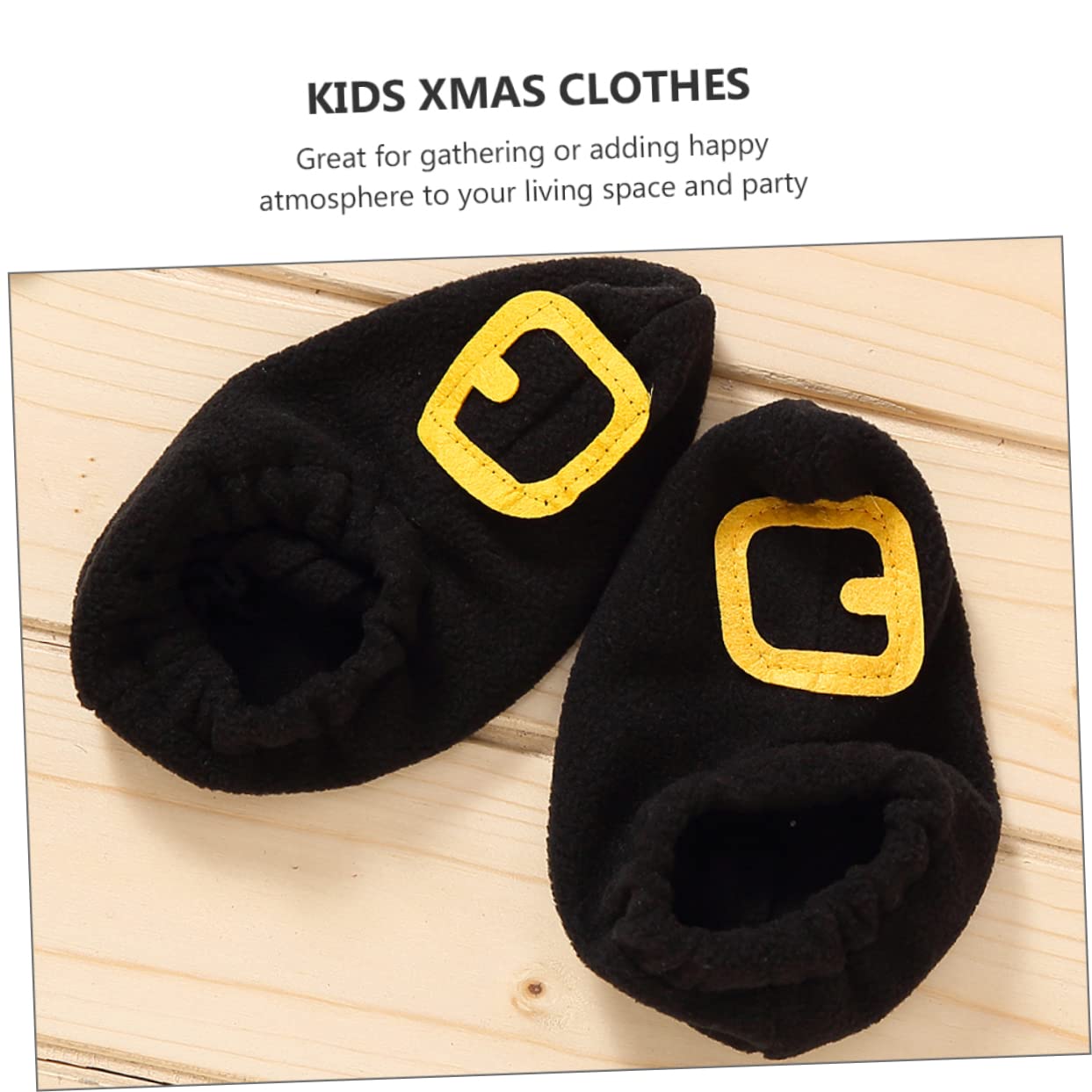 Hemoton Boys Christmas Outfit Toddler Santa Suit 4-piece Xmas Clothes Set Kids Santa Claus Clothes Suit